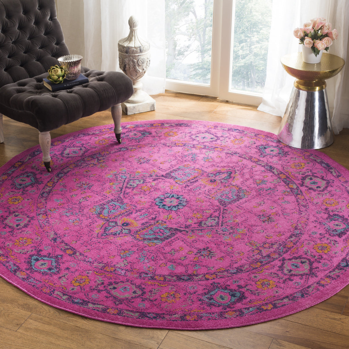 Fuchsia Rugs Safavieh Artisan ATN330F Fuchsia Area Rug – Incredible Rugs and Decor