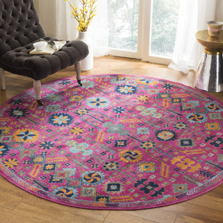 Safavieh Artisan ATN336F Fuchsia/Multi Area Rug 