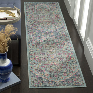 Safavieh Artisan ATN501A Light Blue/Navy Area Rug 