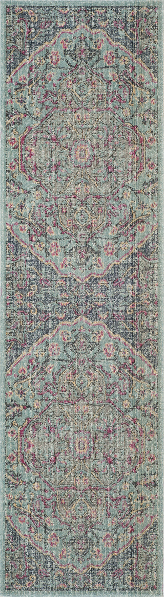 Safavieh Artisan ATN501A Light Blue/Navy Area Rug 