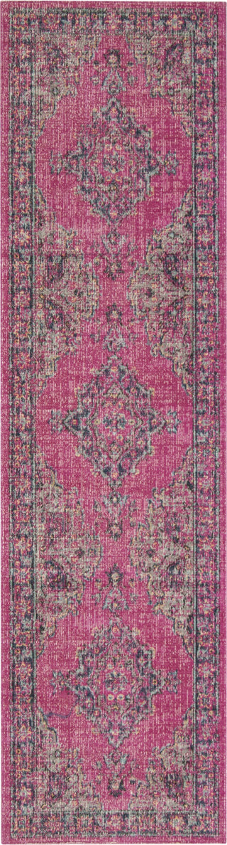 Safavieh Artisan ATN505P Fuchsia/Navy Area Rug 