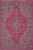 Safavieh Artisan ATN505P Fuchsia/Navy Area Rug 