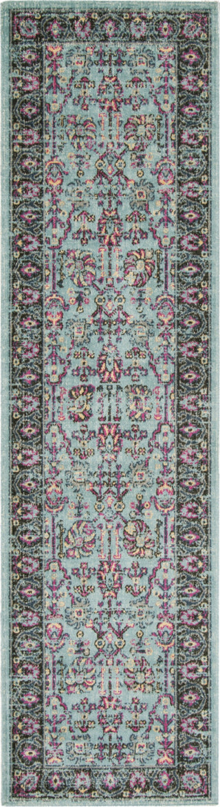 Safavieh Artisan ATN509K Light Blue/Black Area Rug 