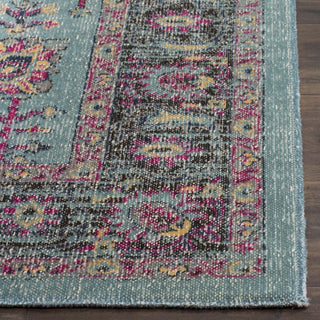 Safavieh Artisan ATN509K Light Blue/Black Area Rug 