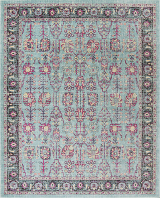 Safavieh Artisan ATN509K Light Blue/Black Area Rug 