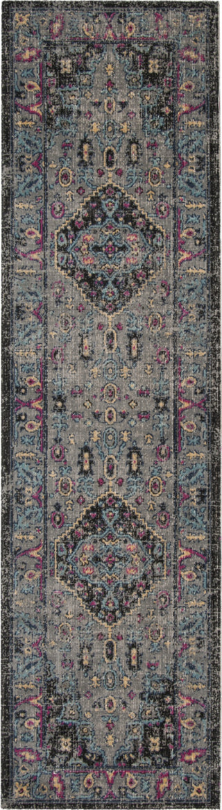 Safavieh Artisan ATN512S Light Grey/Black Area Rug 