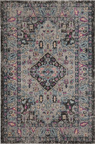 Safavieh Artisan ATN512S Light Grey/Black Area Rug 