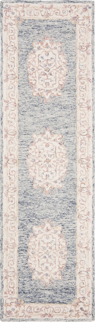 Safavieh Aubusson 101 Blue/Pink Area Rug Runner