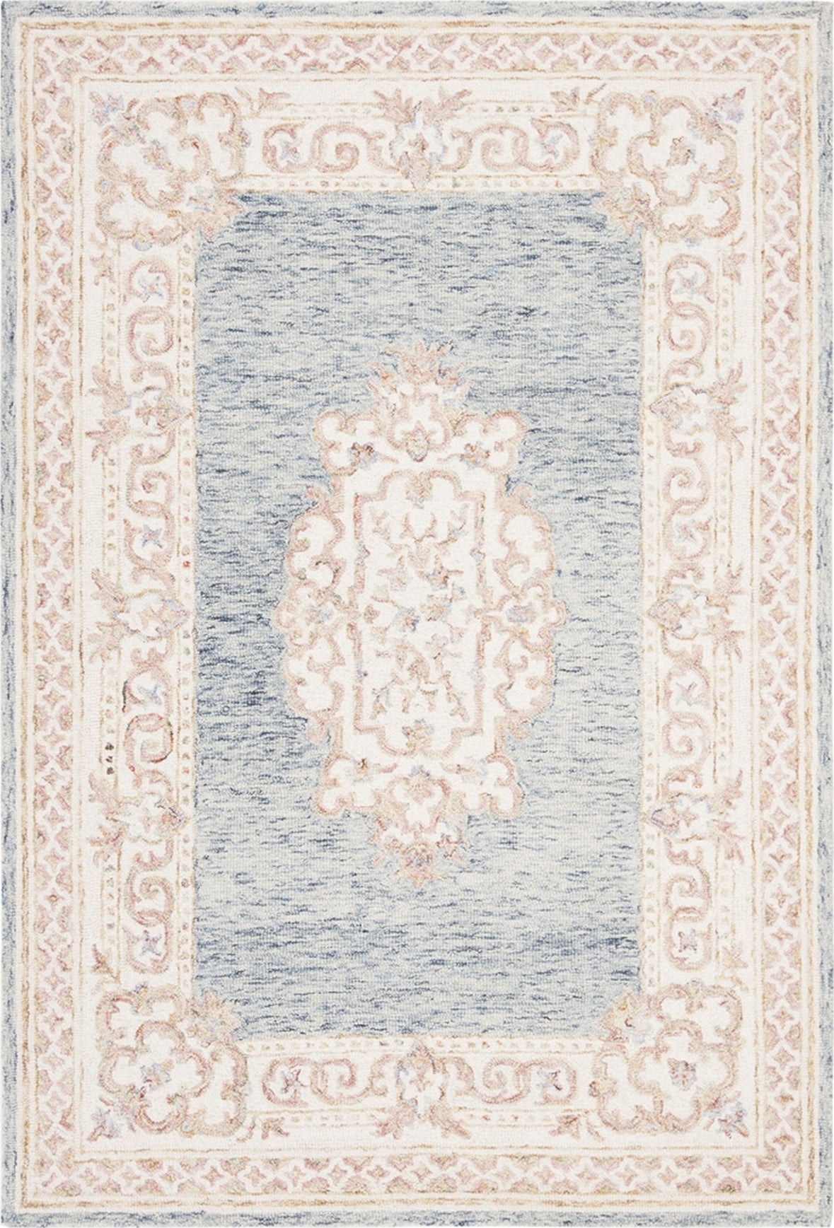 Safavieh Aubusson 101 Blue/Pink Area Rug main image