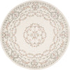 Safavieh Aubusson 102 Ivory/Pink Area Rug Round