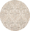 Safavieh Aubusson 103 Ivory/Green Area Rug Round