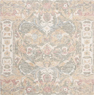 Safavieh Aubusson 104 Ivory/Sage Area Rug Square