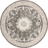 Safavieh Aubusson 105 Ivory/Charcoal Area Rug Round