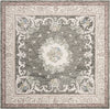 Safavieh Aubusson 105 Ivory/Charcoal Area Rug Square