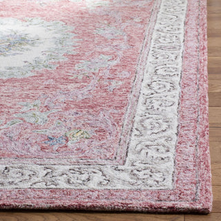 Safavieh Aubusson 105 Red/Ivory Area Rug Detail