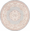 Safavieh Aubusson 106 Blue/Ivory Area Rug Round