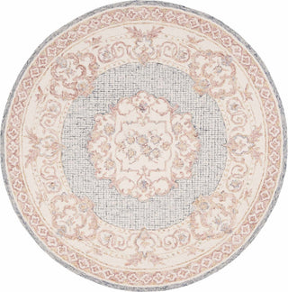 Safavieh Aubusson 106 Blue/Ivory Area Rug Round