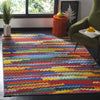 Safavieh Aztec AZT209B Coral/Multi Area Rug  Feature