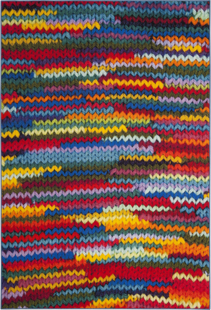 Safavieh Aztec AZT209B Coral/Multi Area Rug main image