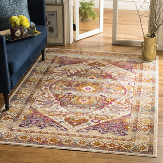 Safavieh Baldwin BDN189A Ivory/Fuchsia Area Rug  Feature