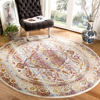 Safavieh Baldwin BDN189A Ivory/Fuchsia Area Rug 