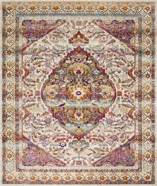 Safavieh Baldwin BDN189A Ivory/Fuchsia Area Rug 