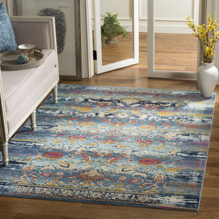 Safavieh Baldwin BDN192C Teal/Beige Area Rug  Feature