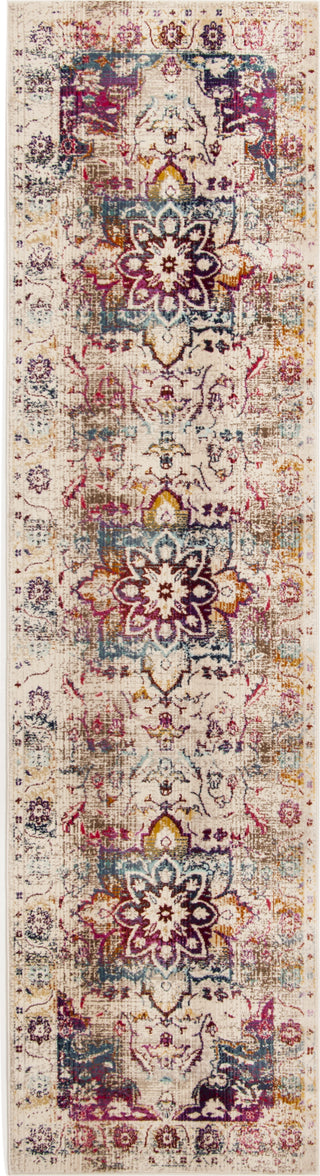 Safavieh Baldwin BDN193A Cream/Fuchsia Area Rug 