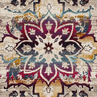 Safavieh Baldwin BDN193A Cream/Fuchsia Area Rug 