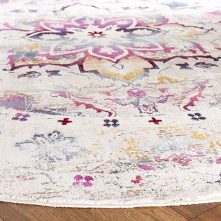 Safavieh Baldwin BDN193A Cream/Fuchsia Area Rug 