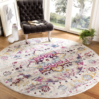 Safavieh Baldwin BDN193A Cream/Fuchsia Area Rug 