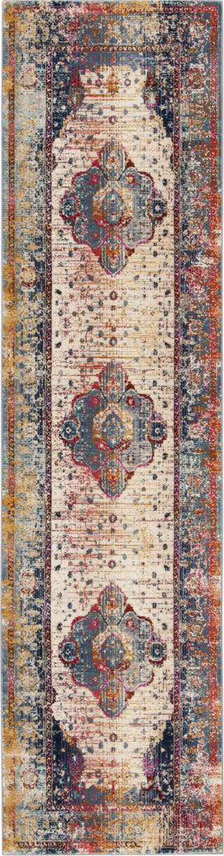 Safavieh Baldwin BDN194C Slate Blue/Rust Area Rug 