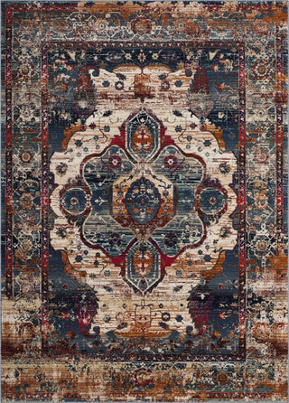 Safavieh Baldwin BDN194C Slate Blue/Rust Area Rug main image