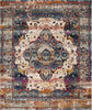 Safavieh Baldwin BDN194C Slate Blue/Rust Area Rug 
