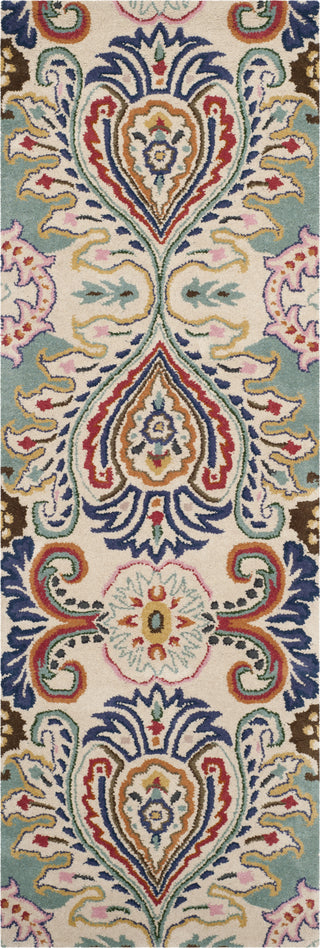 Safavieh Bella 118 Ivory/Blue Area Rug 