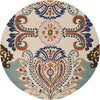 Safavieh Bella 118 Ivory/Blue Area Rug Round