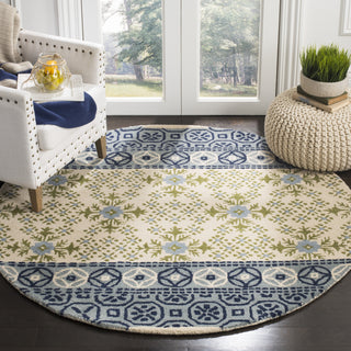 Safavieh Bella 119 Ivory/Blue Area Rug Room Scene