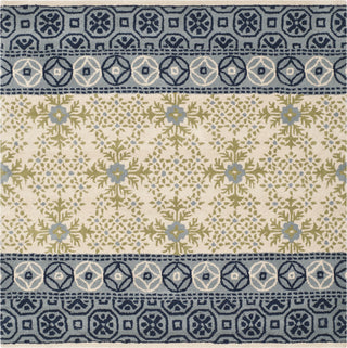 Safavieh Bella 119 Ivory/Blue Area Rug Square