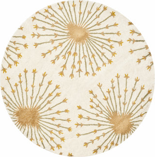 Safavieh Bella 123 Beige/Gold Area Rug Round