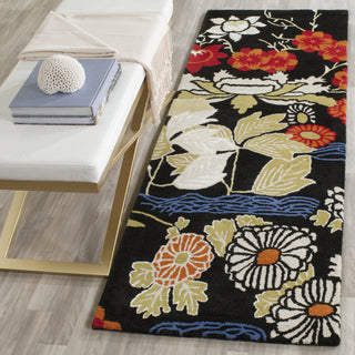 Safavieh Bella 124 Black/Multi Area Rug Room Scene