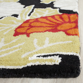 Safavieh Bella 124 Black/Multi Area Rug Detail