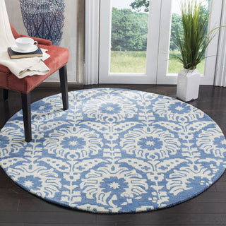 Safavieh Bella 125 Light Blue/Ivory Area Rug Room Scene