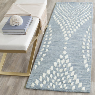 Safavieh Bella 126 Blue/Ivory Area Rug Room Scene