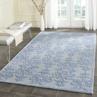 Safavieh Bella 127 Blue Area Rug Room Scene Feature