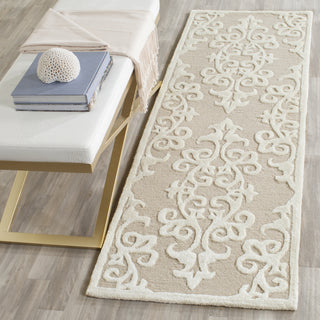 Safavieh Bella 127 Sand/Ivory Area Rug Room Scene Feature