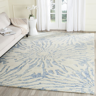 Safavieh Bella 129 Dark Blue/Ivory Area Rug Room Scene