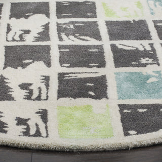 Safavieh Bella 130 Grey/Ivory Area Rug Detail