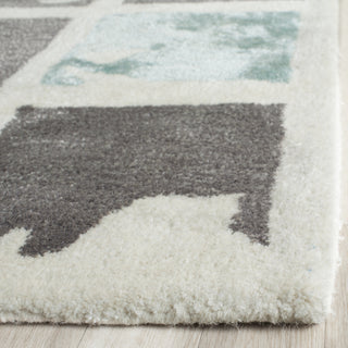 Safavieh Bella 130 Grey/Ivory Area Rug Detail