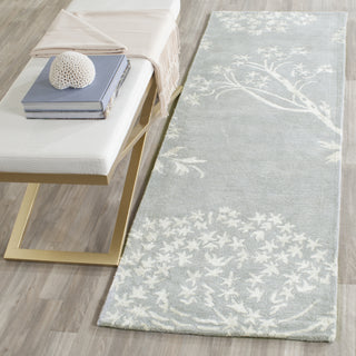 Safavieh Bella 131 Light Blue/Ivory Area Rug Room Scene