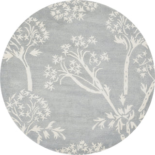 Safavieh Bella 131 Light Blue/Ivory Area Rug Round